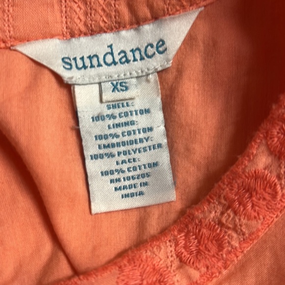 Sundance Relish The Day Melon Embroidered Dress - Picture 6 of 6